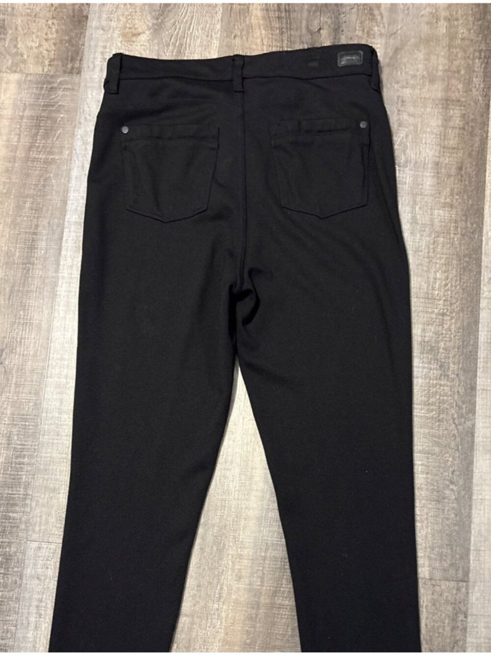 Eva Longoria Skinny Pants Womens Jeggings Slim Black Stretchy Jeans High Rise 10 - Picture 3 of 16